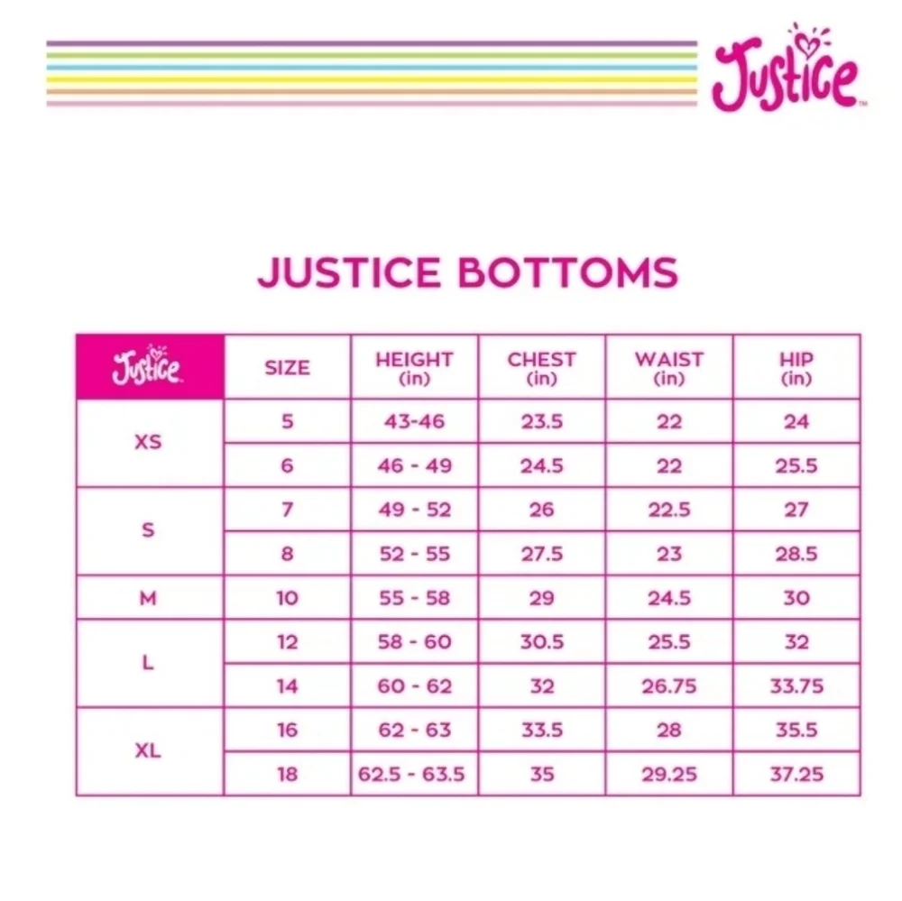 Set Justice Girls' Shorts (Two)